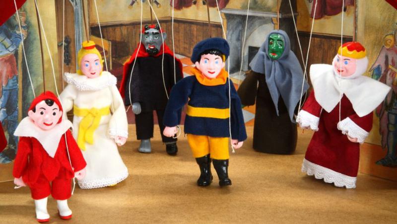 Loutky pro loutkové divadlo 6 ks Královská sada