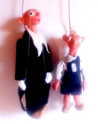 Spejbl a Hurvínek Loutky v.d. JAS 