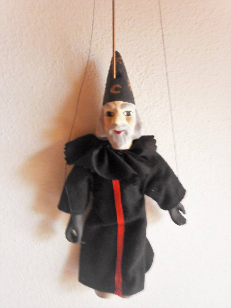 Čaroděj, černokněžník - TRADIČNÍ ČESKÁ LOUTKA