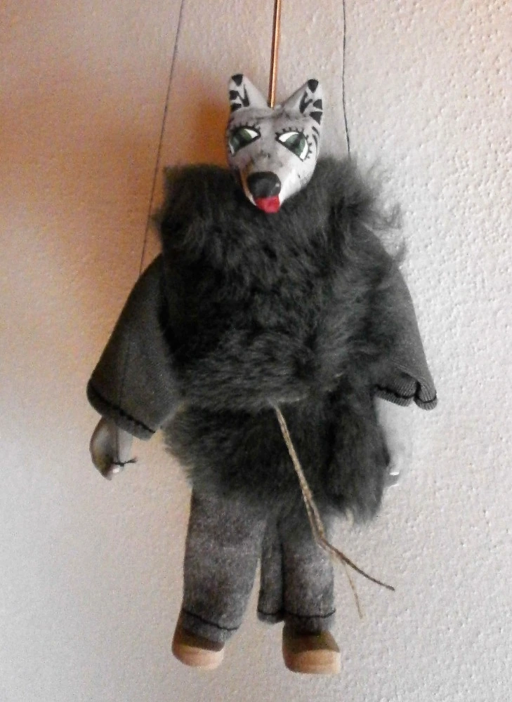 Vlk - TRADIČNÍ ČESKÁ LOUTKA