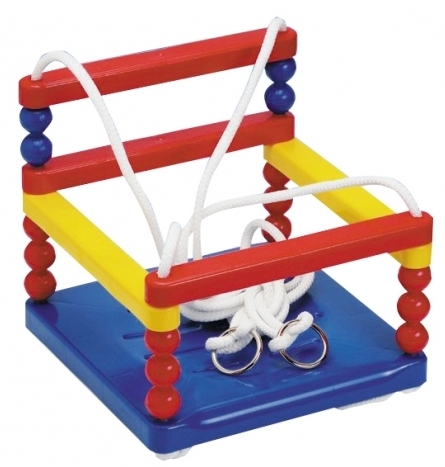 HOUPAČKA Plastová s ohrádkou - modrá 