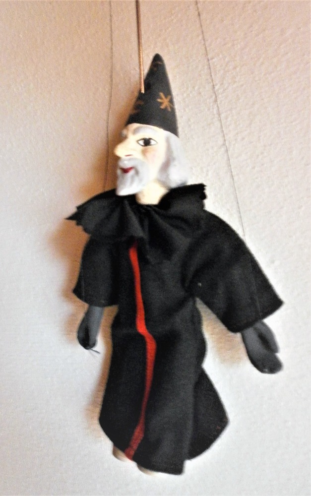 Čaroděj, černokněžník - TRADIČNÍ ČESKÁ LOUTKA