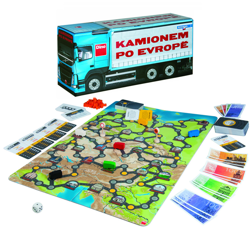 KAMIONEM PO EVROPĚ hra
