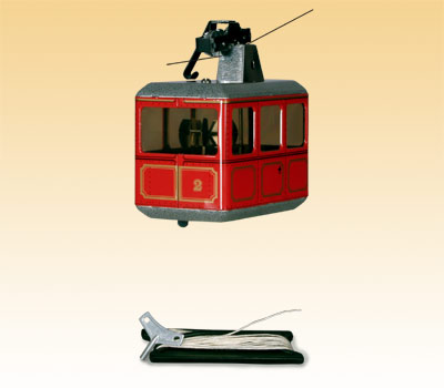 KOVAP: FUNKČNÍ LANOVKA NA KLÍČEK - PLECH